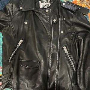Walter Baker Leather jacket size large women